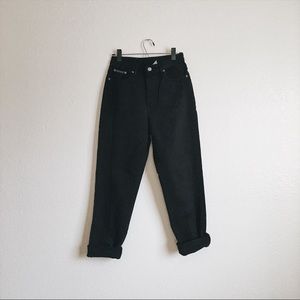 Vintage Calvin Klein Black High Waist Jeans